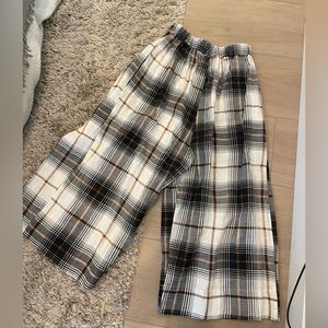 Nettle Studios Easy Pant in Plaid- never worn